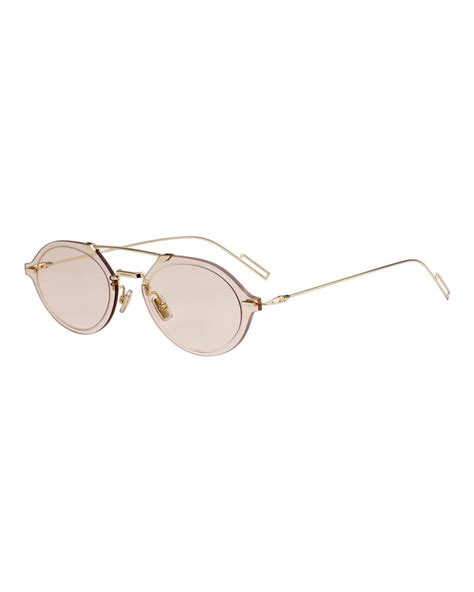 dior chroma 3 sunglasses|DIOR Men's Chroma 3 Round Aviator Sunglasses .